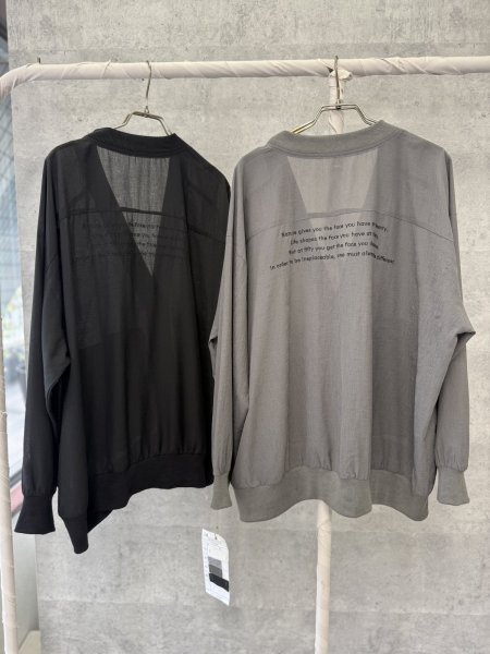 画像1: ●期間限定●ご予約5倍ポイント●【4/3LIVEアイテム】バックロゴシアーカーデ（予約/5-6月） (1)