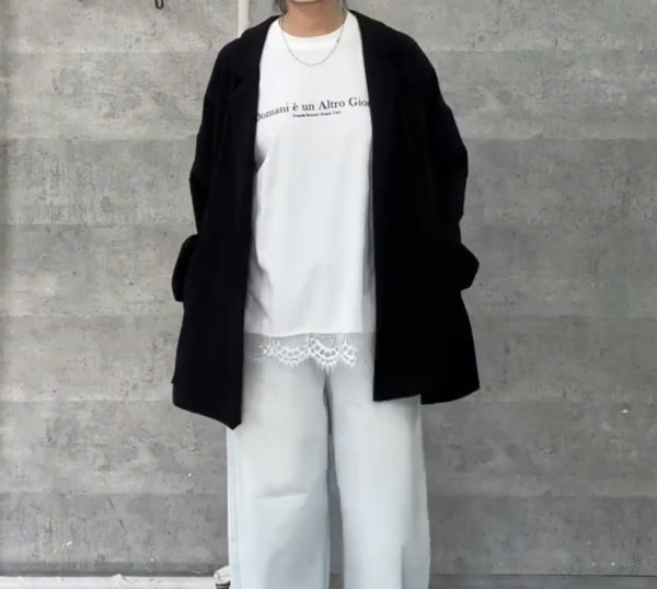 画像6: ●期間限定●生産枠に限りあり●【4/3LIVEアイテム】レース切替ロゴT（予約/5月） (6)