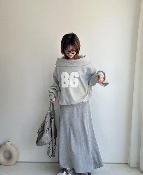 画像6: ●期間限定●生産枠に限りあり●【4/8LIVEアイテム】冷感とろみ美ラインスカート（予約/5月） (6)