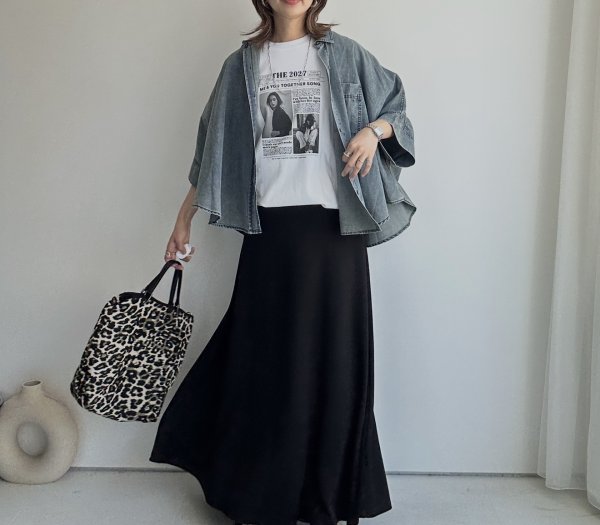 画像9: ●期間限定●生産枠に限りあり●【4/8LIVEアイテム】ドルマンデニムシャツ（予約/5月） (9)