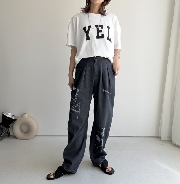 画像16: ●メーカー在庫限り●【4/8 LIVEアイテム】フォトプリントコクーンデニム (16)