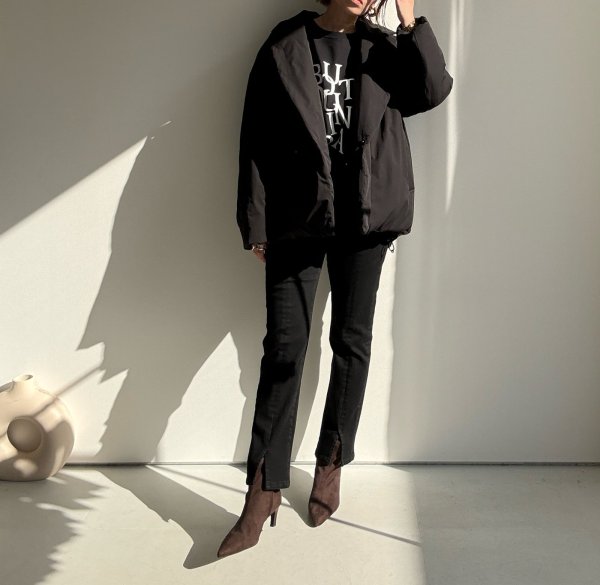 画像10: ●期間限定●ご予約10倍ポイント●【4/11LIVEアイテム】リバーシブルテーラードジャケットダウン（予約/9-10月） (10)