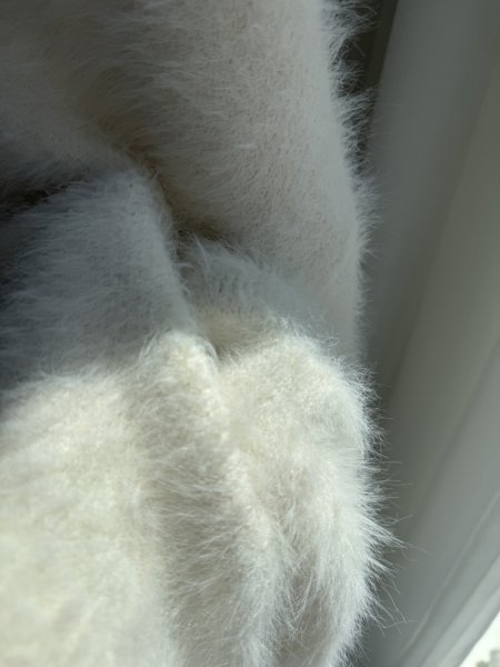 画像11: ●期間限定●ご予約10倍ポイント●【4/11LIVEアイテム】2WAYシャギーレースアップニット（予約/9-10月） (11)