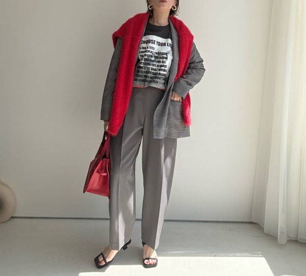 画像17: ●期間限定●ご予約10倍ポイント●【4/11LIVEアイテム】配色ダブルジャケット（予約/8-9月） (17)