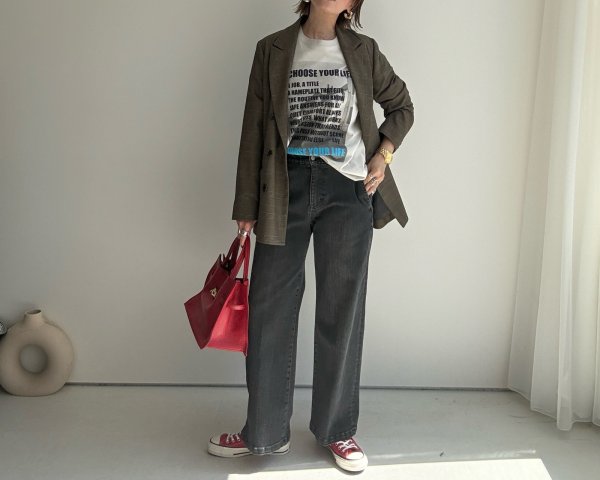 画像19: ●期間限定●ご予約10倍ポイント●【4/11LIVEアイテム】配色ダブルジャケット（予約/8-9月） (19)