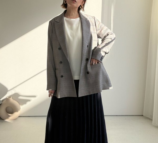 画像4: ●期間限定●ご予約10倍ポイント●【4/11LIVEアイテム】バックタックストレッチプルオーバー（予約/7-8月） (4)