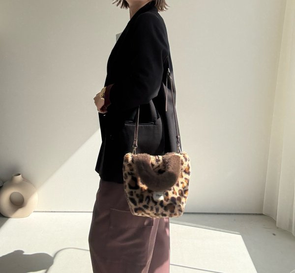 画像12: ●期間限定●ご予約10倍ポイント●【4/11LIVEアイテム】エコファーバッグ（予約/9-10月） (12)