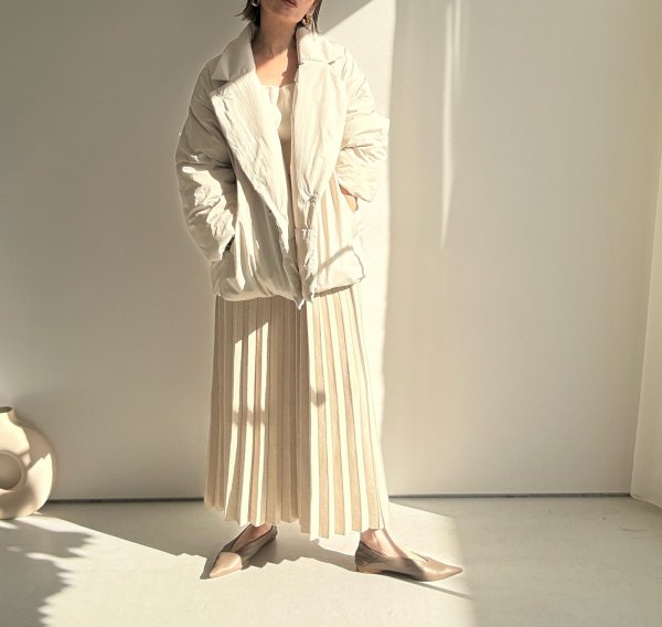 画像15: ●期間限定●ご予約10倍ポイント●【4/11LIVEアイテム】リバーシブルテーラードジャケットダウン（予約/9-10月） (15)