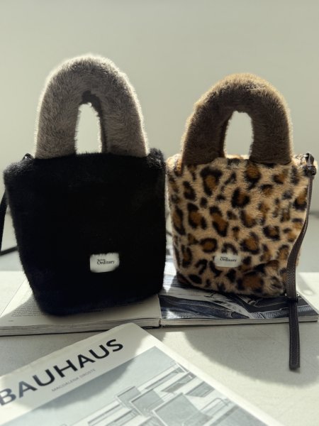 画像2: ●期間限定●ご予約10倍ポイント●【4/11LIVEアイテム】エコファーバッグ（予約/9-10月） (2)