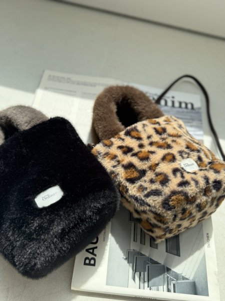 画像3: ●期間限定●ご予約10倍ポイント●【4/11LIVEアイテム】エコファーバッグ（予約/9-10月） (3)