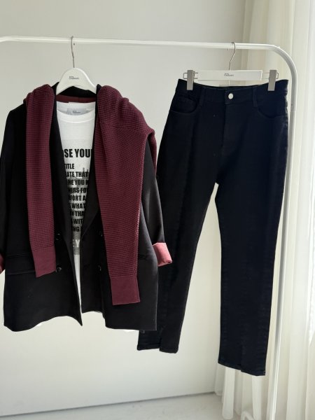 画像28: ●期間限定●ご予約10倍ポイント●【4/11LIVEアイテム】配色ダブルジャケット（予約/8-9月） (28)