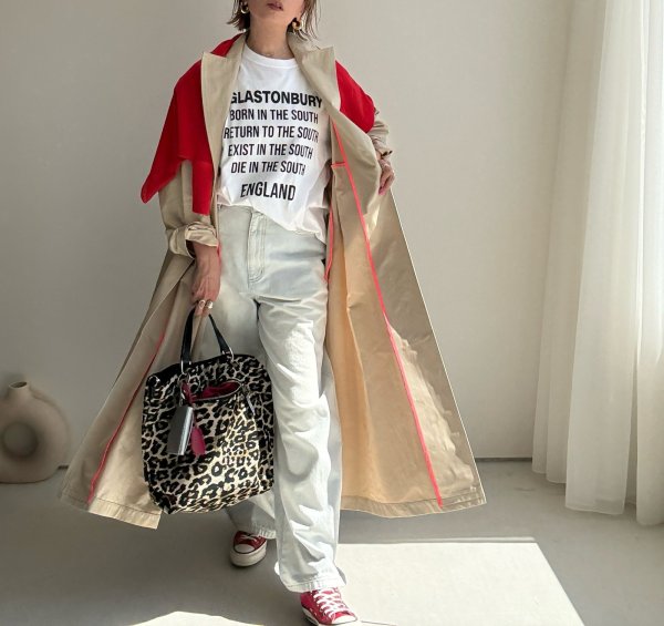 画像12: ●待望の再生産決定！LAMERオリジナル●【4/13LIVEアイテム】●ネオンライントレンチ（予約/9-10） (12)