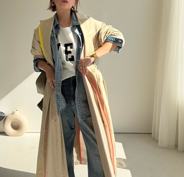 画像37: ●待望の再生産決定！LAMERオリジナル●【4/13LIVEアイテム】●ネオンライントレンチ（予約/9-10） (37)