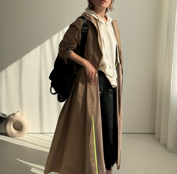 画像40: ●待望の再生産決定！LAMERオリジナル●【4/13LIVEアイテム】●ネオンライントレンチ（予約/9-10） (40)