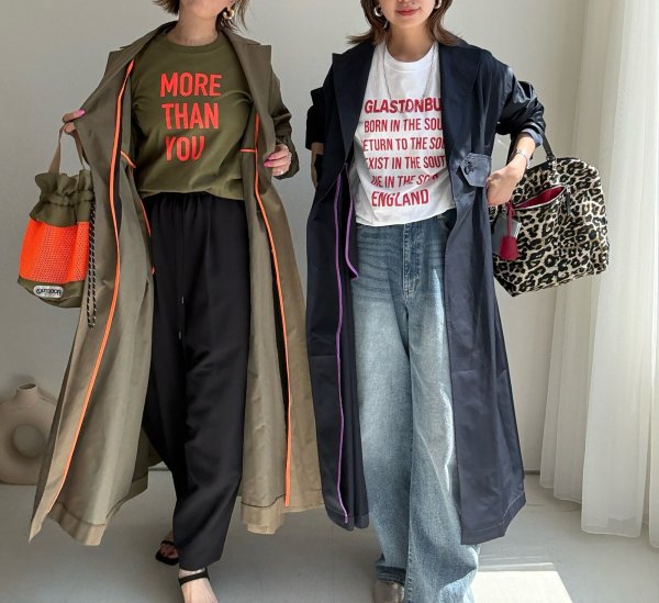 画像10: ●待望の再生産決定！LAMERオリジナル●【4/13LIVEアイテム】●ネオンライントレンチ（予約/9-10） (10)