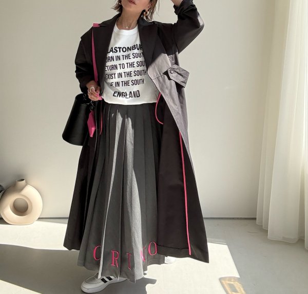 画像29: ●待望の再生産決定！LAMERオリジナル●【4/13LIVEアイテム】●ネオンライントレンチ（予約/9-10） (29)