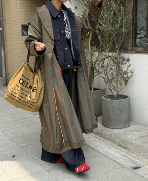 画像42: ●待望の再生産決定！LAMERオリジナル●【4/13LIVEアイテム】●ネオンライントレンチ（予約/9-10） (42)