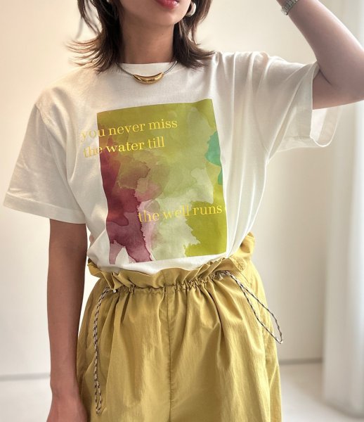 画像1: ●メーカー在庫限り●【4/15 LIVEアイテム】ペイントプリントT（メーカー確認後確保） (1)