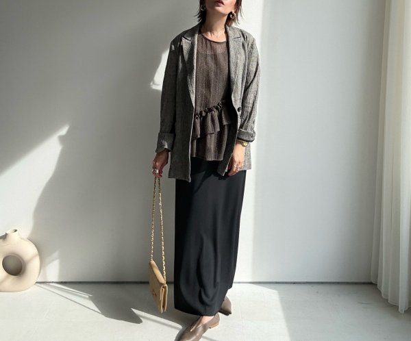 画像5: ●メーカー在庫限り●【4/15 LIVEアイテム】シアーアシメフリルブラウス（メーカー確認後確保）（予約/5月） (5)