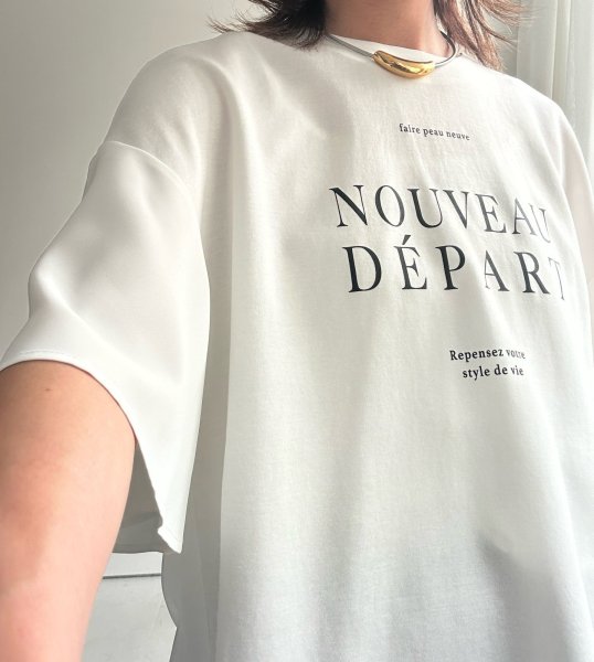 画像6: ●メーカー在庫限り●【4/15 LIVEアイテム】バックフリルロゴトップス（メーカー確認後確保） (6)