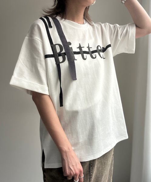 画像2: ●【4/18 LIVEアイテム】テープデザインロゴＴ (2)