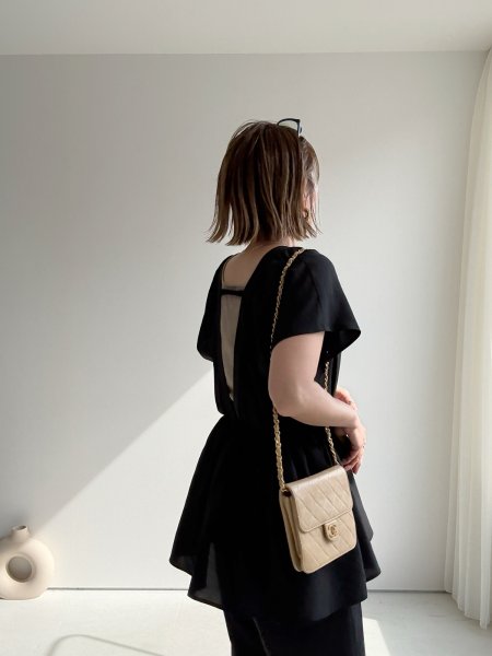 画像6: ●メーカー在庫限り●【4/15 LIVEアイテム】ペプラムデザインオールインワン（メーカー確認後確保） (6)