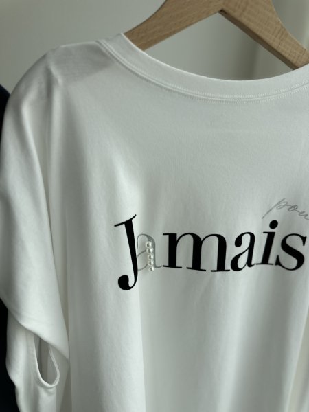 画像6: ●メーカー在庫限り●【4/15 LIVEアイテム】パール付ロゴT（メーカー確認後確保） (6)