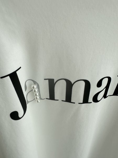 画像7: ●メーカー在庫限り●【4/15 LIVEアイテム】パール付ロゴT（メーカー確認後確保） (7)