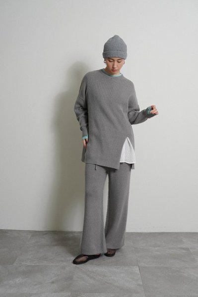 画像3: ●期間限定●ご予約10倍ポイント●【4/18LIVEアイテム】CYAN TOKYO ●シャギーコンビニットワイド（予約/9-10月） (3)