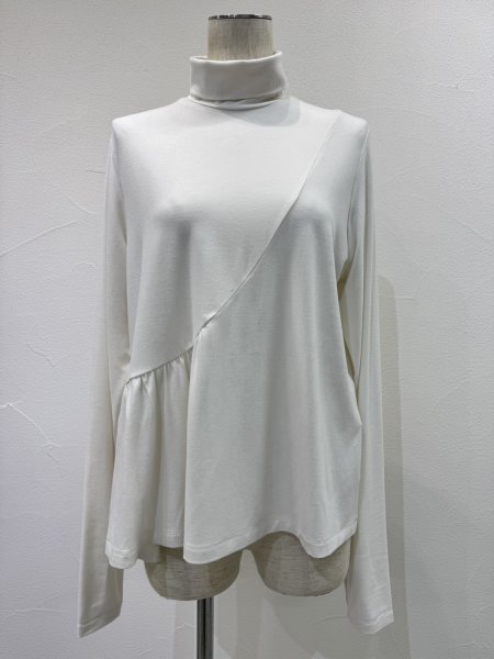 画像5: ●期間限定●ご予約10倍ポイント●【4/18LIVEアイテム】CYAN TOKYO ●アシメギャザーウォームタートル（予約/9-10月） (5)