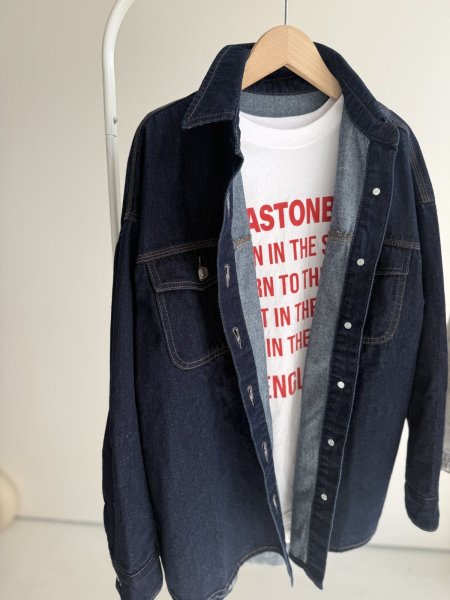 画像11: ●限定カラー登場●期間限定ご予約5倍840ポイント●【4/18 LIVEアイテム】●デニムシャツライクジャケット（インディゴ）（予約/7月） (11)