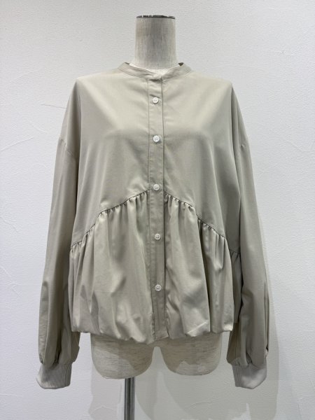 画像5: ●期間限定●ご予約10倍ポイント●【4/18LIVEアイテム】CYAN TOKYO ●ギャザーバルーンシャツ（予約/8-9月） (5)