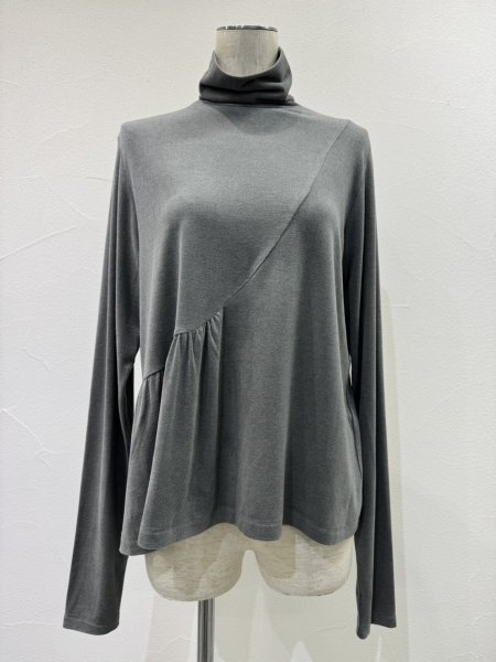 画像7: ●期間限定●ご予約10倍ポイント●【4/18LIVEアイテム】CYAN TOKYO ●アシメギャザーウォームタートル（予約/9-10月） (7)