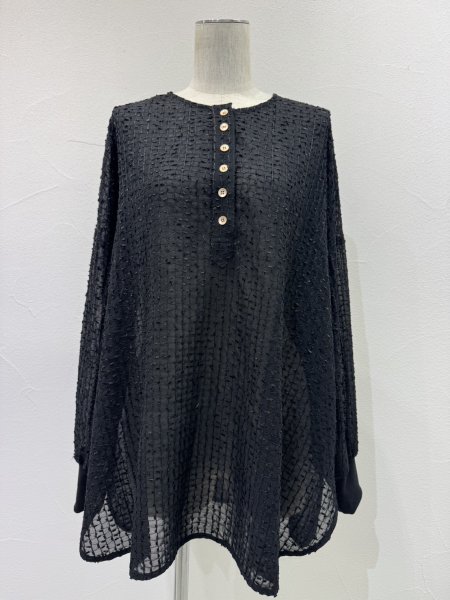 画像6: ●期間限定●ご予約10倍ポイント●【4/18LIVEアイテム】CYAN TOKYO ●ループカットシアジャガードヘンリー（予約/8-9月） (6)