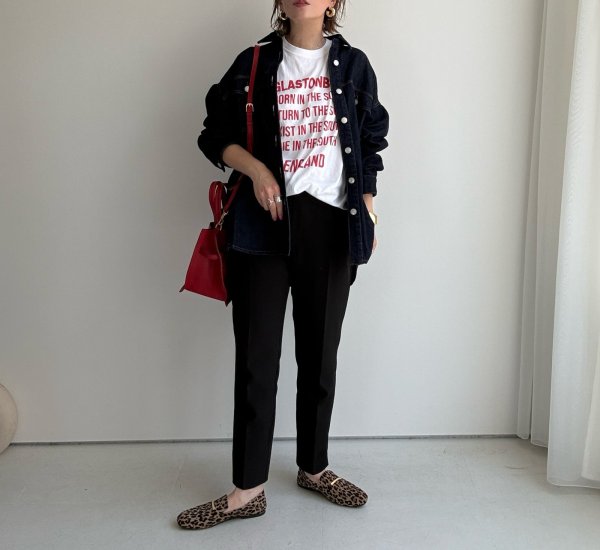 画像3: ●限定カラー登場●期間限定ご予約5倍840ポイント●【4/18 LIVEアイテム】●デニムシャツライクジャケット（インディゴ）（予約/7月） (3)