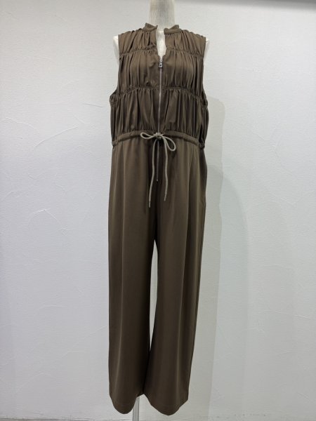 画像4: ●期間限定●ご予約10倍ポイント●【4/18LIVEアイテム】CYAN TOKYO ●ティアードスキッパーサロペット（予約/8-9月） (4)