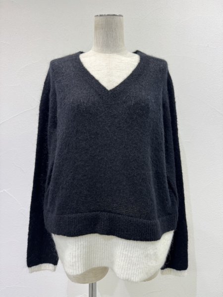 画像12: ●期間限定●ご予約10倍ポイント●【4/18LIVEアイテム】CYAN TOKYO ●配色レイヤーモヘアニット（予約/9-10月） (12)