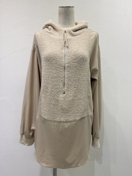 画像8: ●期間限定●ご予約10倍ポイント●【4/18LIVEアイテム】CYAN TOKYO ●パイルフーディスリットプルオーバー（予約/9-10月） (8)