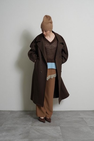 画像2: ●期間限定●ご予約10倍ポイント●【4/18LIVEアイテム】CYAN TOKYO ●アシメレースレイヤーワイド（予約/8-9月） (2)