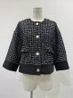 画像5: ●期間限定●ご予約10倍ポイント●【4/18LIVEアイテム】CYAN TOKYO ●ハーフスリーブツイードジャケット（予約/8-9月） (5)
