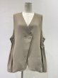 画像3: ●期間限定●ご予約10倍ポイント●【4/18LIVEアイテム】CYAN TOKYO ●アームプリーツジョーゼットベスト（予約/8-9月） (3)