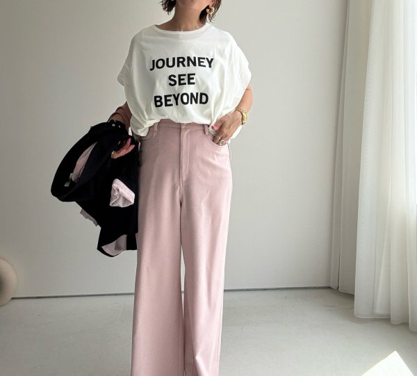 画像6: ●脚長に見える！美ラインボトム【LIVEアイテム】●ハイウエストバギーパンツ (6)