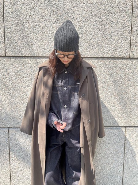 画像2: ●期間限定●ご予約10倍ポイント●【4/20LIVEアイテム】PRIORITY ●オーバーステンカラーコート（予約/8-9月） (2)