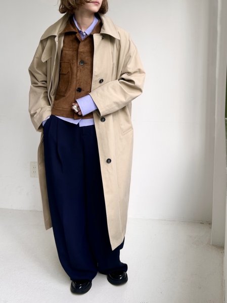 画像3: ●期間限定●ご予約10倍ポイント●【4/20LIVEアイテム】PRIORITY ●オーバーステンカラーコート（予約/8-9月） (3)