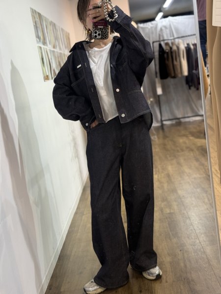 画像2: ●期間限定●ご予約10倍ポイント●【4/20LIVEアイテム】PRIORITY ●ルーズボーイフレンドデニム（予約/9-10月） (2)