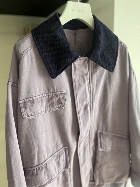 画像12: ●期間限定●ご予約10倍ポイント●【4/20LIVEアイテム】PRIORITY ●コーデュロイカラーブルゾン（予約/9-10月） (12)