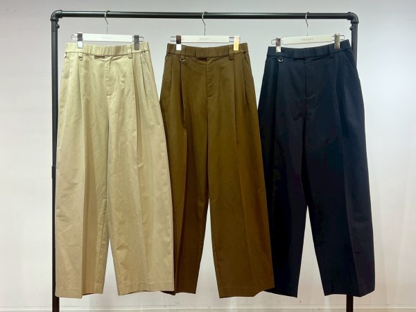 画像5: ●期間限定●ご予約10倍ポイント●【4/20LIVEアイテム】PRIORITY ●ダブルタックパンツBCN（予約/8-9月） (5)