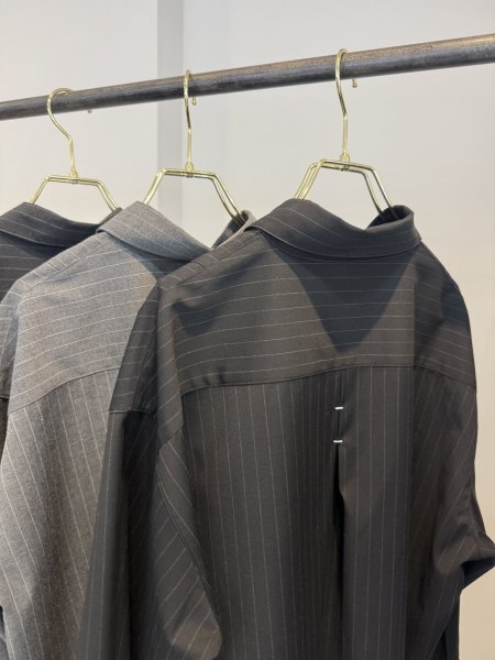 画像3: ●期間限定●ご予約10倍ポイント●【Margaux Vintage】●ピンストライプブラウス（予約/8-9月） (3)