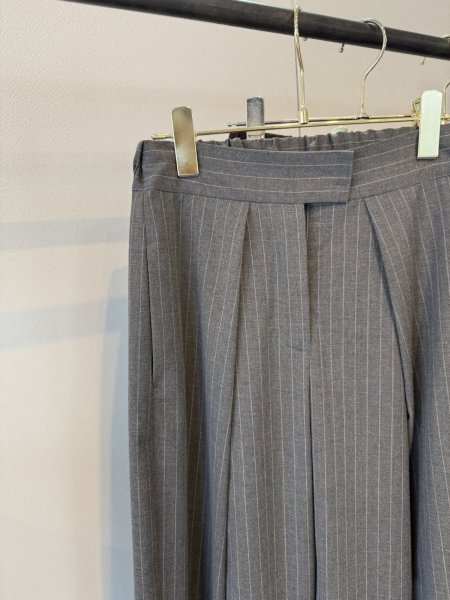 画像4: ●期間限定●ご予約10倍ポイント●【Margaux Vintage】●ピンストライプワイドパンツ（予約/8-9月） (4)