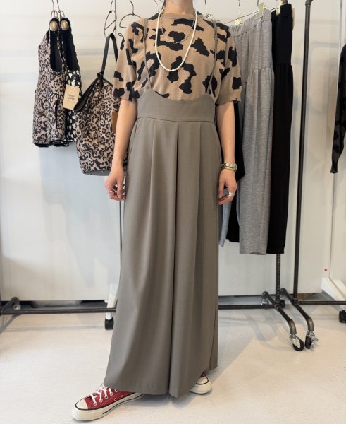 画像6: ●期間限定●ご予約10倍ポイント●【Margaux Vintage】●レオパードプリントハーフスリーブ（予約/7-8月） (6)